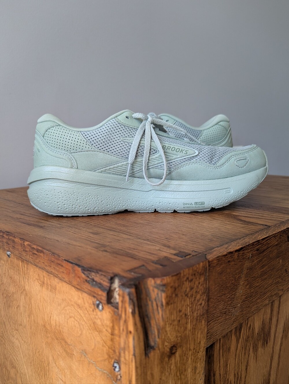 Ghost Max SE - 10.5 Brooks Men's Walking Shoe - Seafoam Green - 1104441D357 - Picture 5 of 17